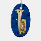 オーナメント-テューバ-あなたの色を選んで下さい セラミックオーナメント (右)