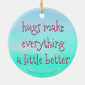 オーナメント·ナタリー セラミックオーナメント (裏面)