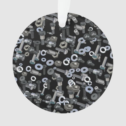 オーナメント – ナットとボルト (正面)