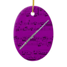 オーナメント-フルート-あなたの色を選んで下さい