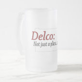 オーナメント フロストグラスビールジョッキ (正面左)