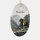 オーナメント、ペルー山道 セラミックオーナメント (右)
