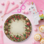 オーナメント ペーパープレート (パーティー)