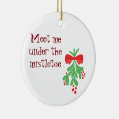オーナメント***ミスタントウの下で私に会う*** セラミックオーナメント (右)