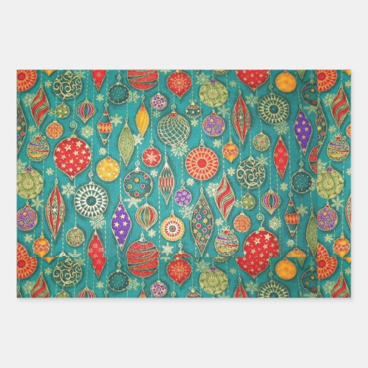 オーナメント ラッピングペーパーシート (正面)