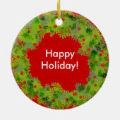 オーナメント-リース セラミックオーナメント (裏面)