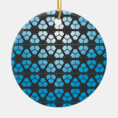 オーナメント – リードガラスとスターライト (正面)