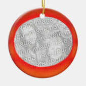 オーナメント – レッドボールのパーソナライズ（背面） (正面)