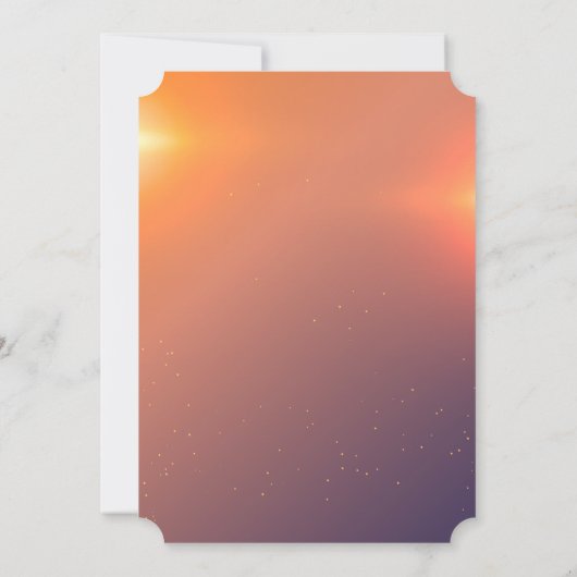 オーナメント、ワイングラス会社クリスマスパーティー 招待状 (裏面)