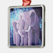 オーナメント（一緒に） メタルオーナメント (左)