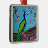 オーナメント（一羽の羽を合わせた鳥） メタルオーナメント (右)