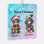 オーナメント 名前入り クリスマス (右)