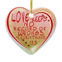 オーナメント-愛悪事の記録を保ちません-聖書