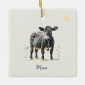 オーナメント – 牛 (正面)