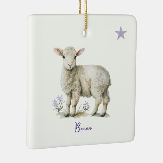 オーナメント – 羊 (右)