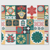 オーナメント、要素の幾何配置、c ラッピングペーパー (フラット)