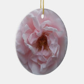 オーナメント-赤面ピンクローズ セラミックオーナメント (右)