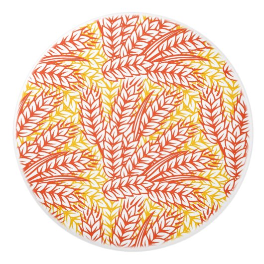 オーナメント（麦穂付き） セラミックノブ (正面)