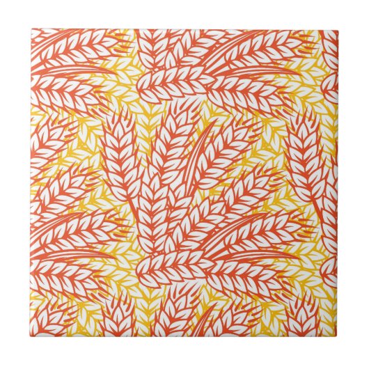 オーナメント（麦穂付き） タイル (正面)