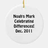 オーナメント- 2011年12月 セラミックオーナメント (裏面)