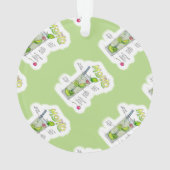 オーナメント- MOJITOのレシピのカクテルの芸術 オーナメント (裏面)