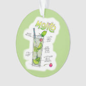 オーナメント- MOJITOのレシピのカクテルの芸術 オーナメント (正面)