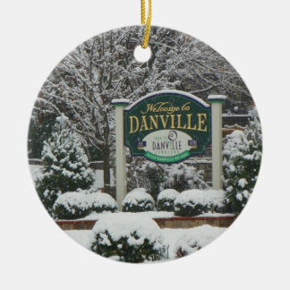 オーナメントDanvilleペンシルバニア セラミックオーナメント
