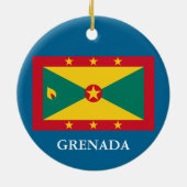 オーナメントGrenada*の紋章付き外衣 セラミックオーナメント (裏面)