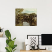 オーナンの反射， c.1872 ポスター (ホームオフィス)