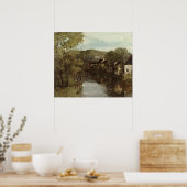 オーナンの反射， c.1872 ポスター (キッチン)