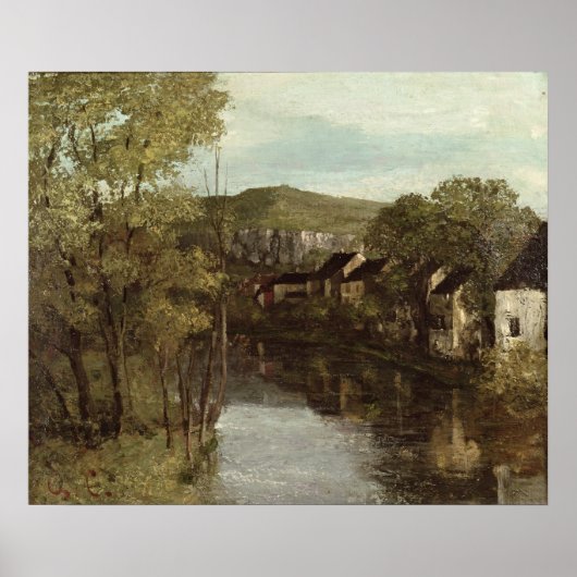 オーナンの反射， c.1872 ポスター (正面)