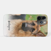 オーナーのペット写真入りカスタム絵画 名前 Case-Mate iPhoneケース (裏面(横))