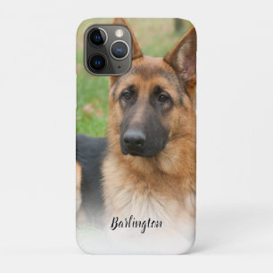 オーナーのペット写真入りカスタム絵画 名前 iPhone 11 PROケース