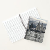 オーナーの名前が付いたセーリングノートブック ノートブック (内部)