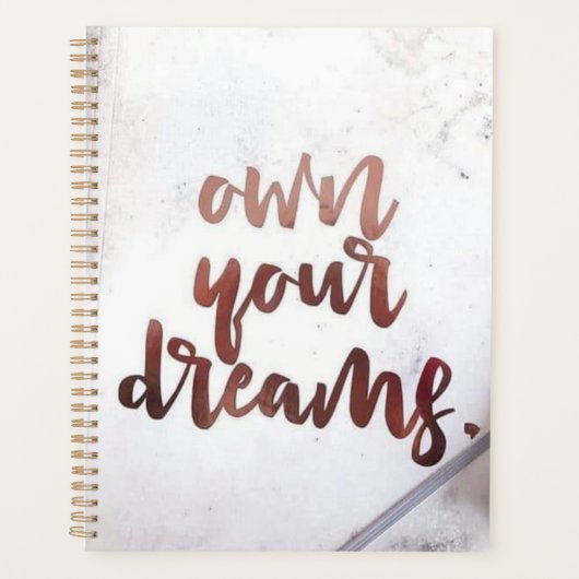 オーナーザドリームズプランナー プランナー手帳 (正面)