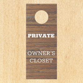 オーナーズクローゼット短期レンタルバケーションホーム ドアノブサイン