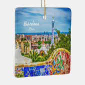 オーナーフォトバルセロナ2面アユニークート セラミックオーナメント (右)