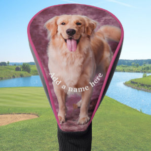 オーナー様の犬ギフトペット オーダーメイド ゴルフヘッドカバー