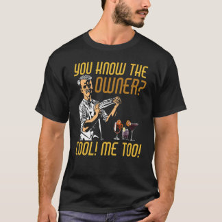 オーナー知ってる クールミーToo バーテンダー Tシャツ