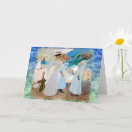 オーニングの下でホアキン・ソローラ カード