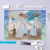 オーニングの下でホアキン・ソローラ 薄葉紙 (クラフト)