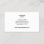 オーニング掃除機 名刺 (裏面)