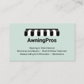 オーニング掃除機 名刺 (正面)