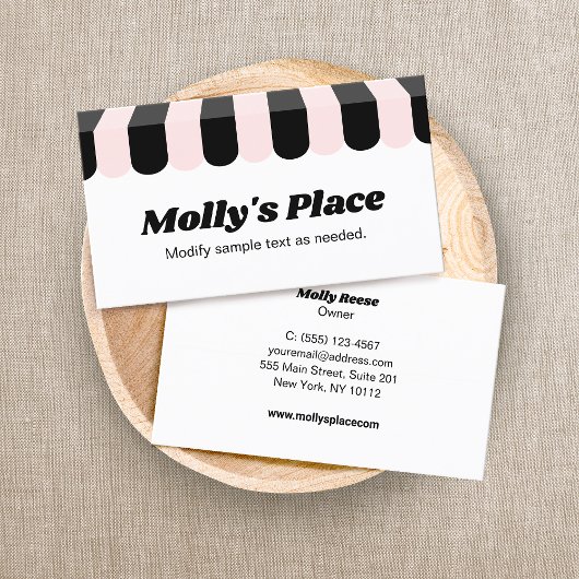 オーニング 名刺