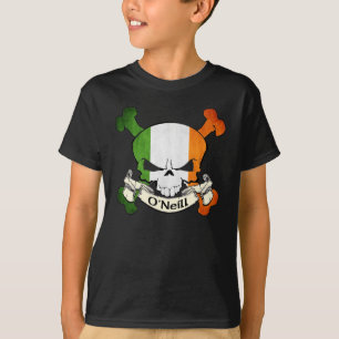 オーニールのアイルランド人のスカル Tシャツ