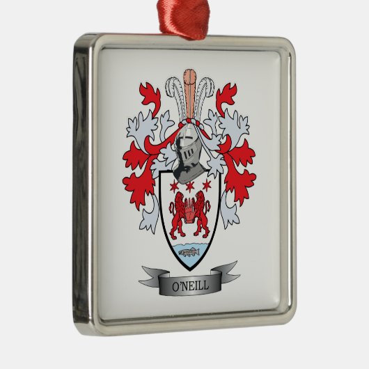 オーニールの紋章付き外衣 メタルオーナメント (右)