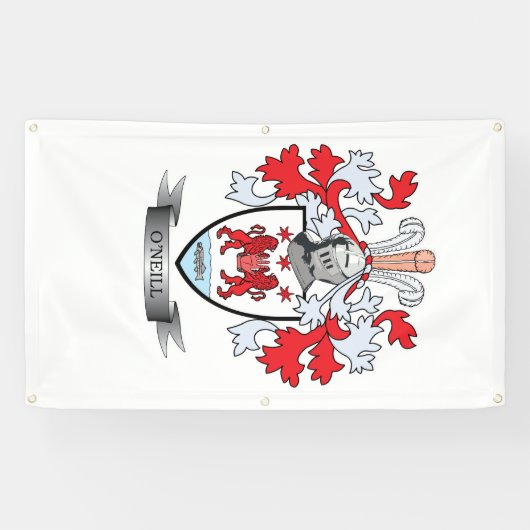 オーニールの紋章付き外衣 横断幕 (横)