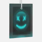 オーネメントエンヴェレブルーエモジ ガラスオーナメント (正面右)