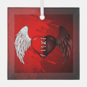 オーネメントエンヴェレミアンジェミデモン ガラスオーナメント (正面)