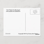 オーネリーコーンハガキ ポストカード (裏面)